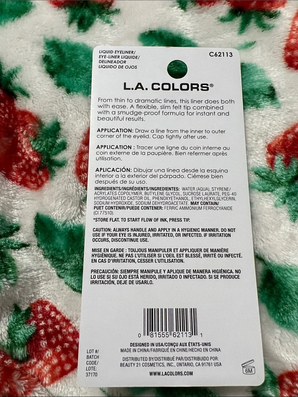 L.A. Colors Navy Eye Marker Liquid Eyeliner